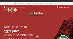 Desktop Screenshot of gambleplantnorfolk.co.uk